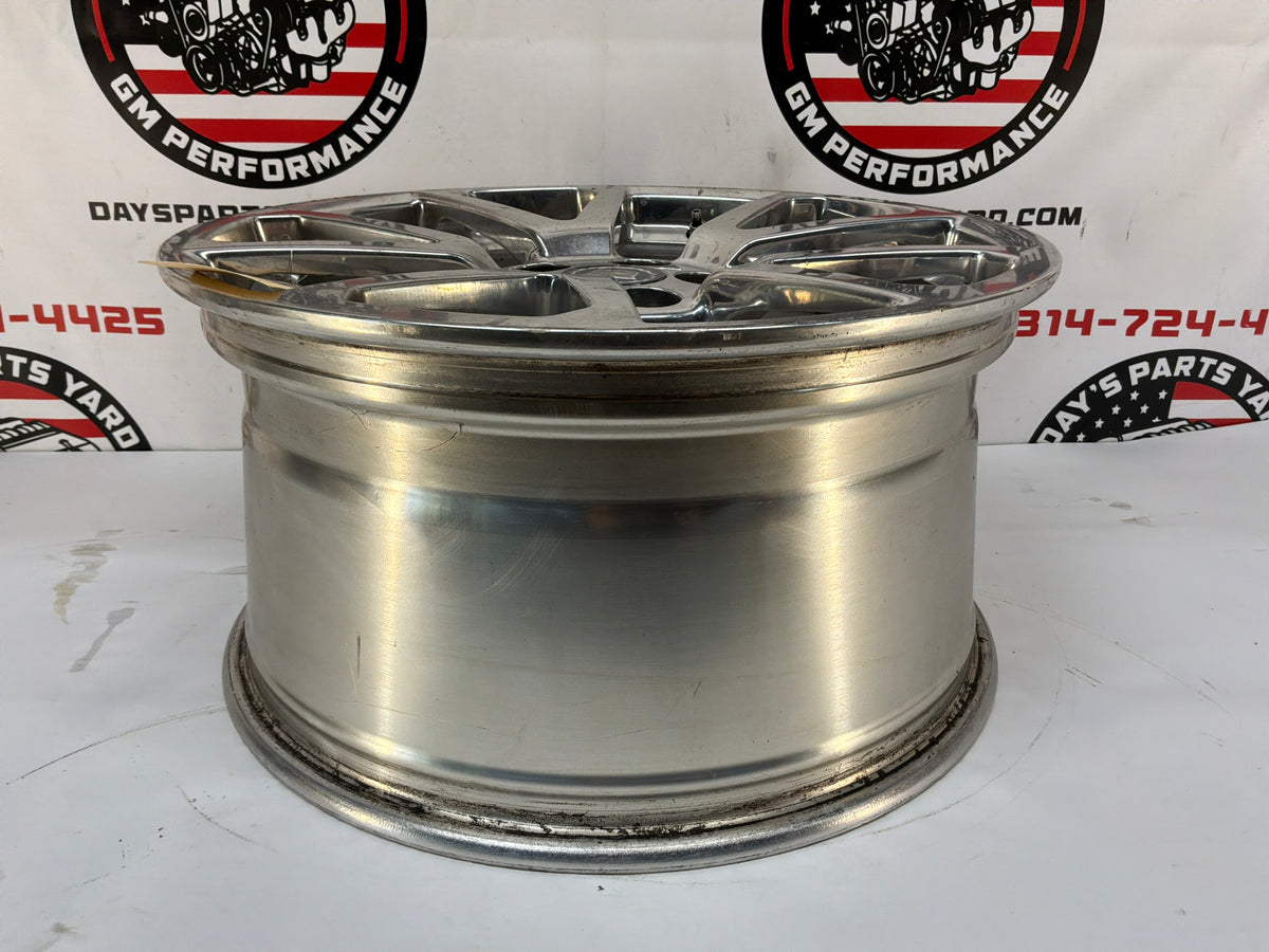 2009 Cadillac CTS-V Sedan Rear Factory OEM Polished Wheel Rim 19x9.5