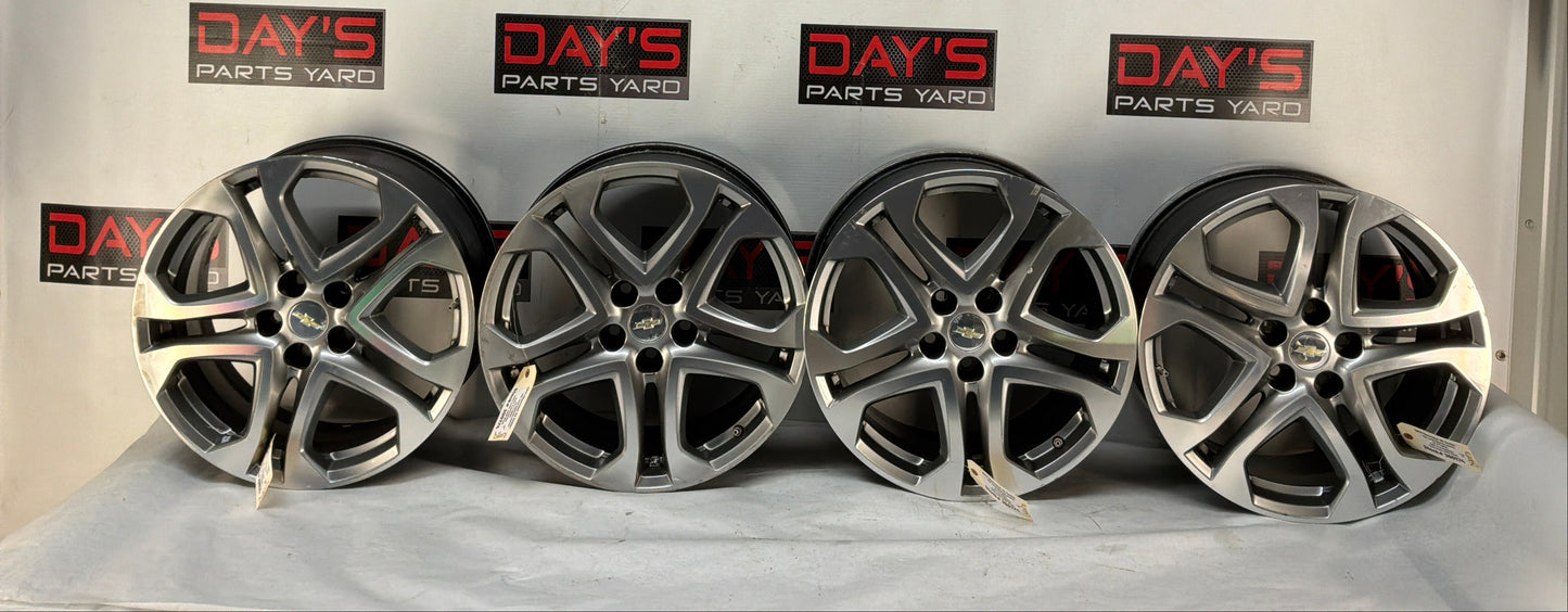 2017 Chevy SS Sedan Factory OEM Front & Rear Wheel 19x8.5 19x9