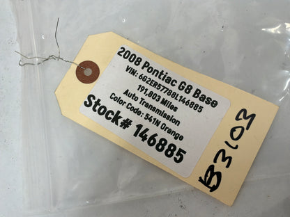 2008 Pontiac G8 Base RH Passenger Front Seat Occupancy Presence Sensor Module OEM
