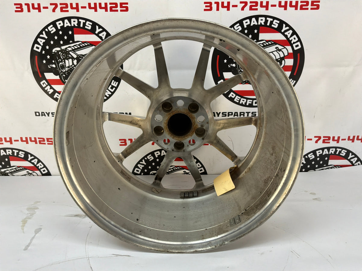 2009 Cadillac CTS-V Sedan Rear Factory OEM Polished Wheel Rim 19x9.5
