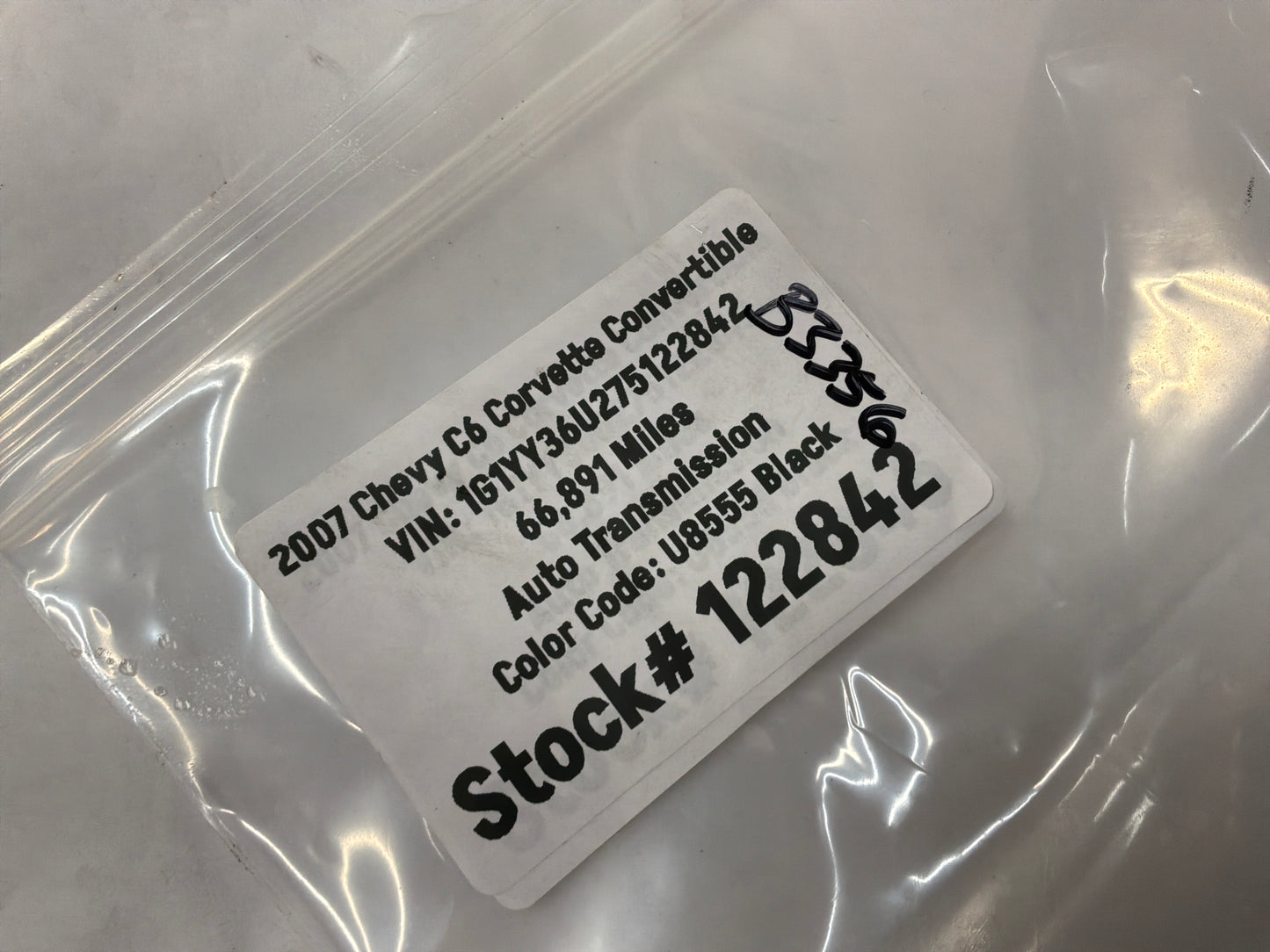 2007 C6 Corvette Convertible Radiator Bushings OEM