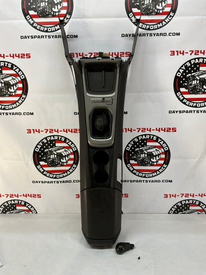 2014 Chevy Camaro SS Manual Transmission Center Console Armrest w/ Boot & Shifter Knob  OEM