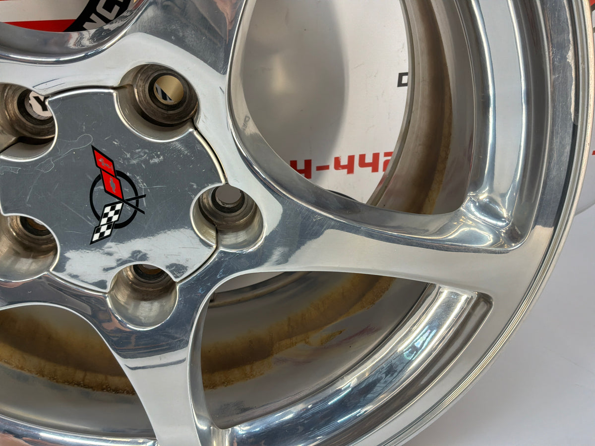 2002 Chevy C5 Corvette 17x8.5 18x9.5 Factory OEM Wheels Rims