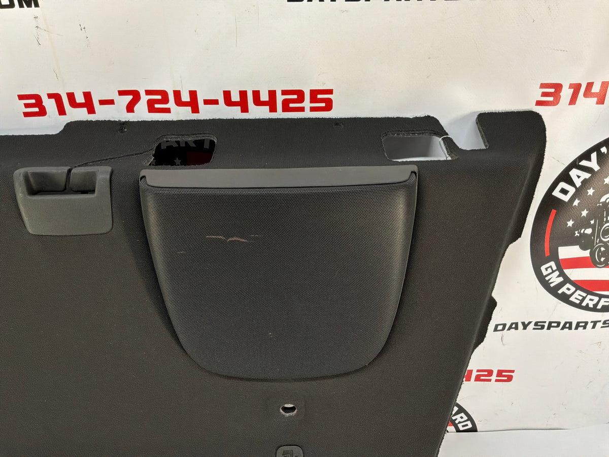 2017 Chevy SS Sedan Rear Interior Package Deck Tray Parcel Shelf Trim Cover OEM