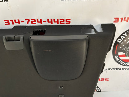 2017 Chevy SS Sedan Rear Interior Package Deck Tray Parcel Shelf Trim Cover OEM