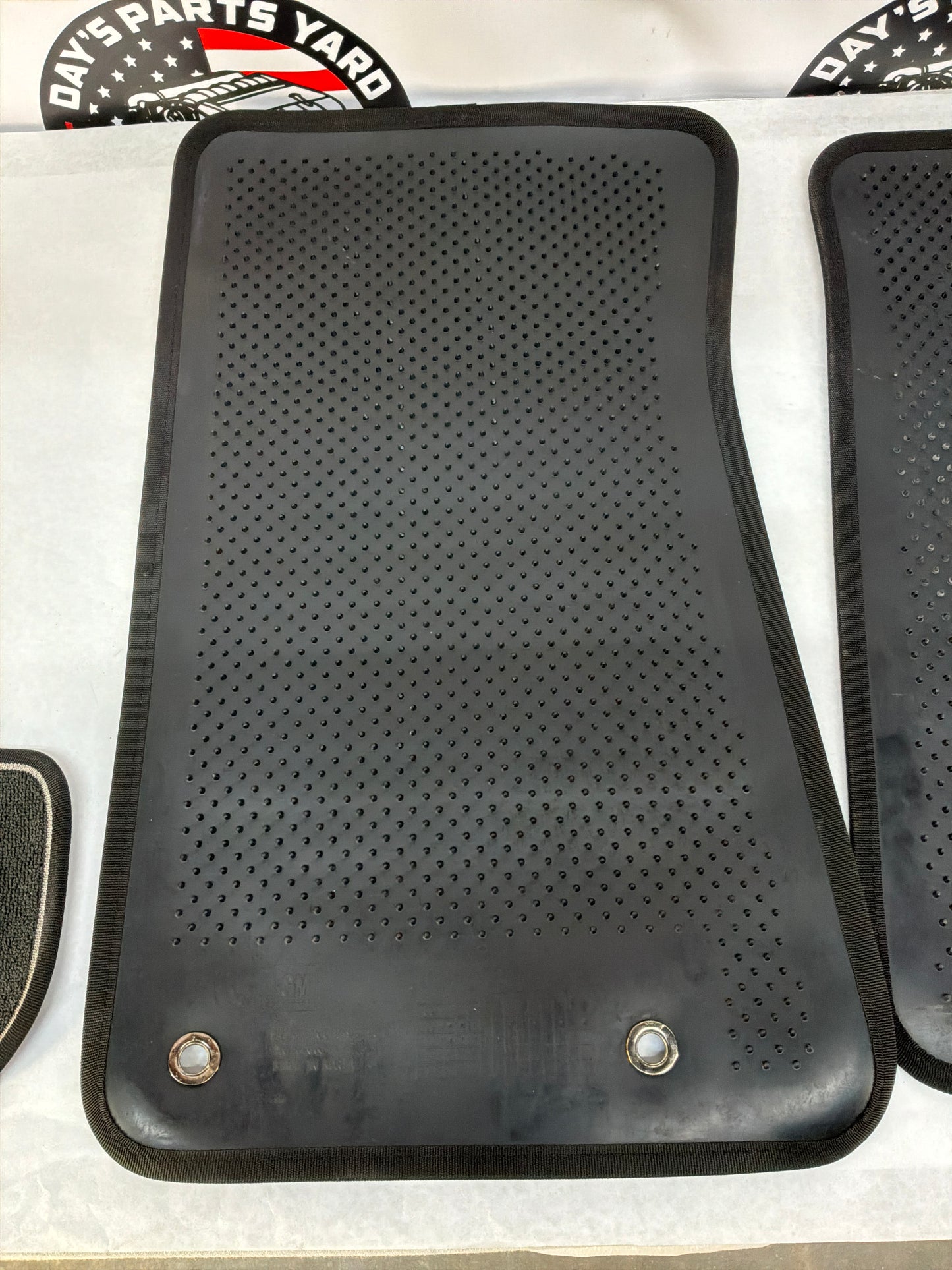 2013 Chevy Camaro 1LE Embordered Floor Mats Front and Rear