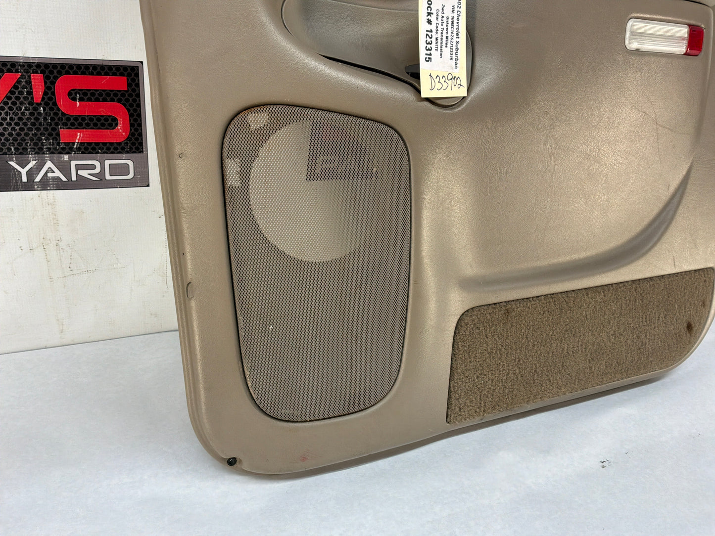 Rh rear door panel - Day's Parts Yard