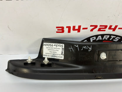 2014 Chevy SS Sedan LH Driver Rear Door Sill Scuff Plate Panel Trim OEM