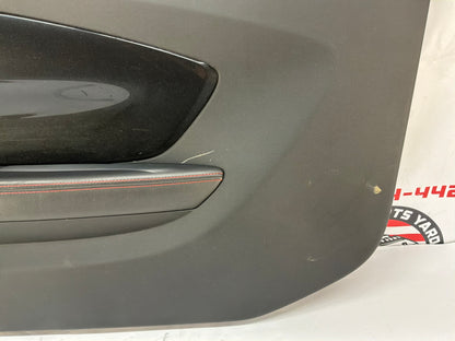 2013 Chevy Camaro ZL1 RH Passenger Carbon Flash Front Interior Door Panel Trim OEM