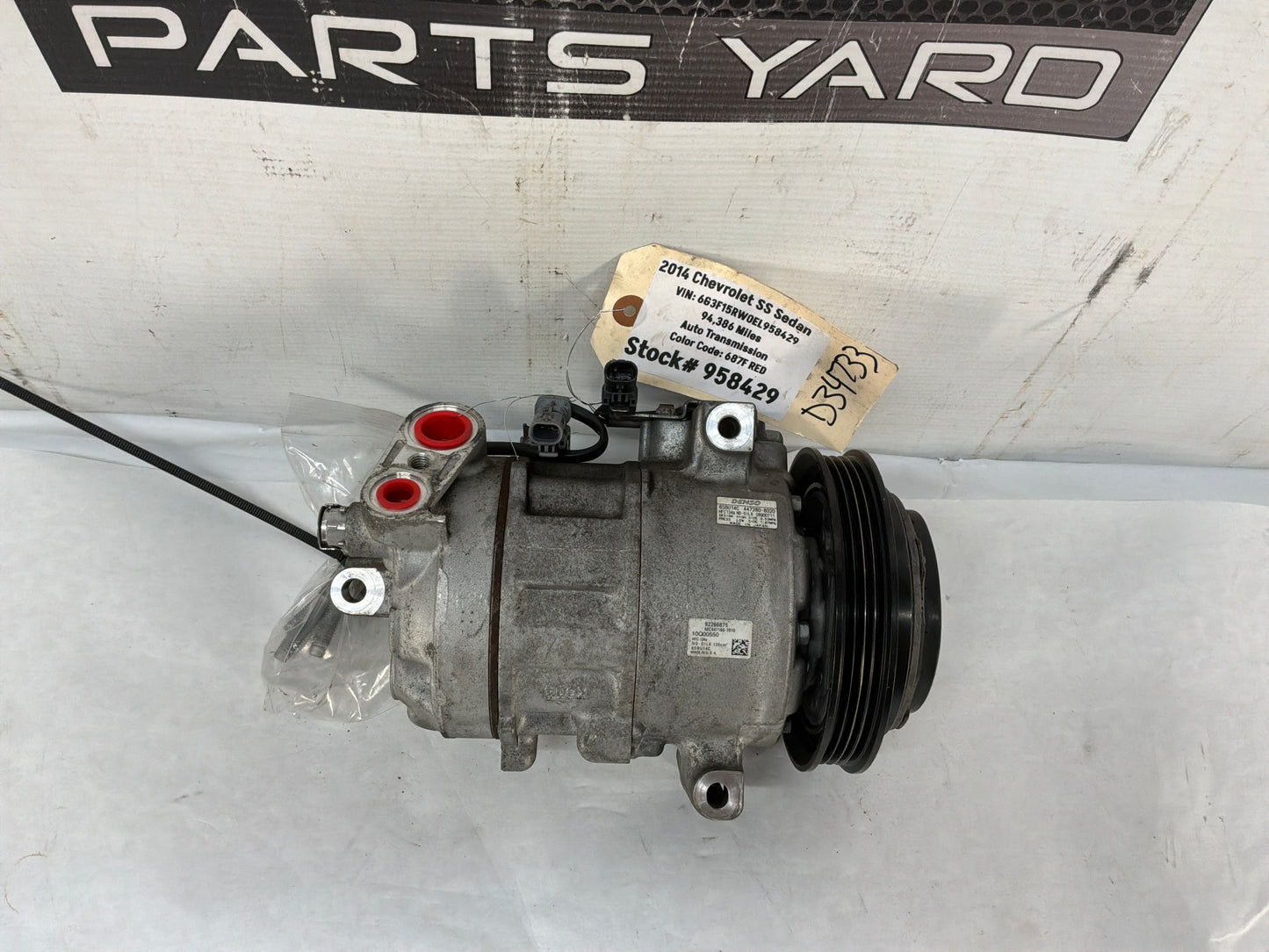 Ac cond - Day's Parts Yard
