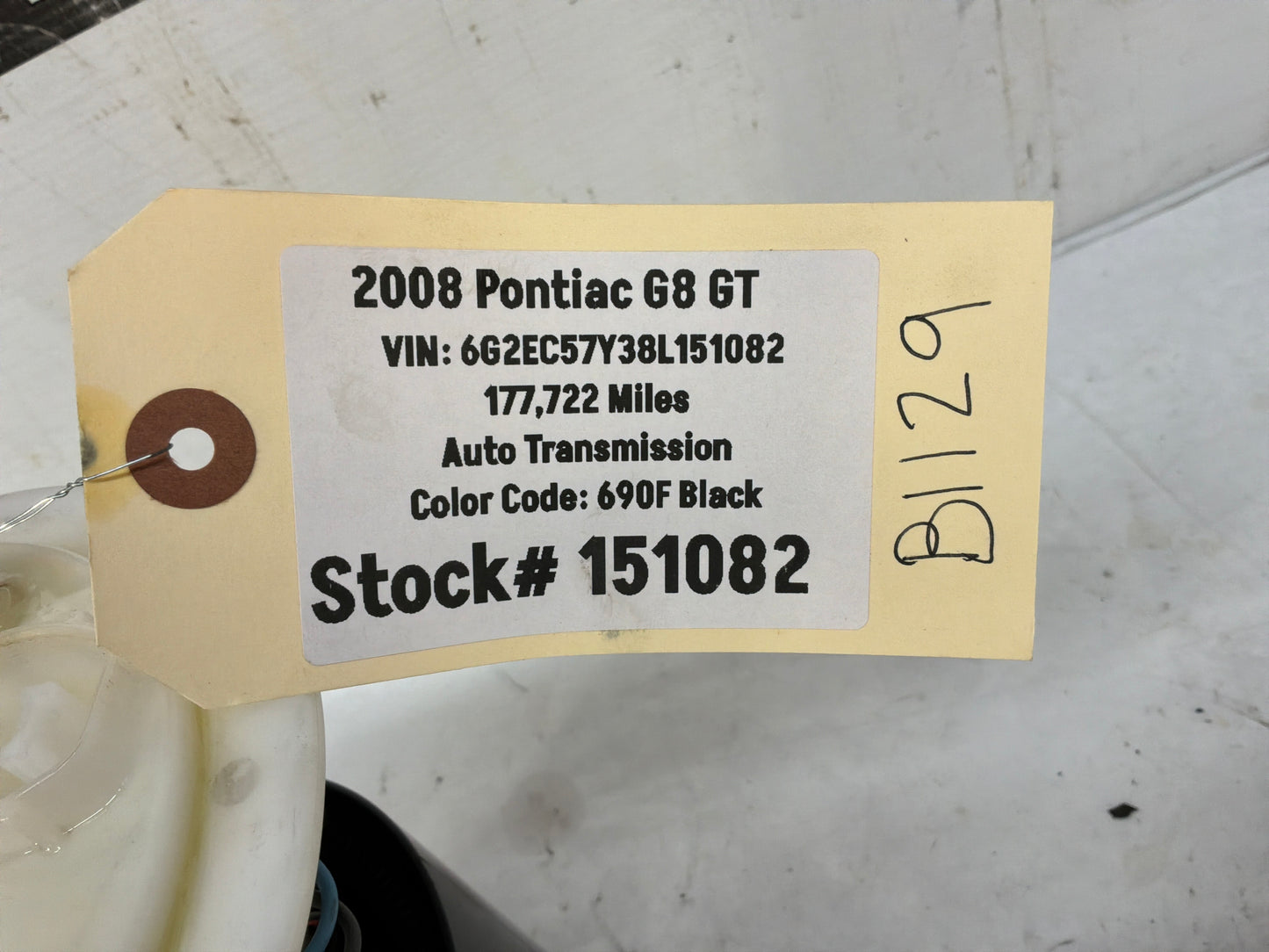 2008 Pontiac G8 GT Fuel Pump Assembly OEM