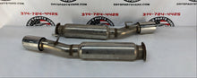 2005-2006 Pontiac GTO Kooks Axle Back Exhaust Mufflers With Tips