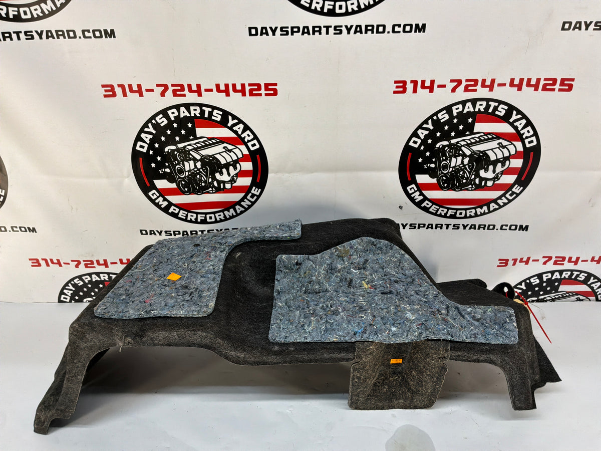2015 Chevy Camaro SS 1LE RH Passenger Interior Quarter Panel Trunk Compartment Felt Carpet Liner OEM