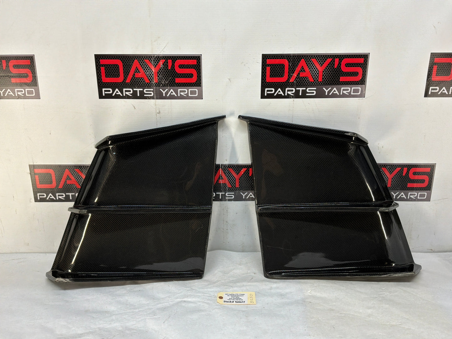 2011 Cadillac CTS-V Coupe Rear Bumper Carbon Fiber Valance Diffuser Aftermarket