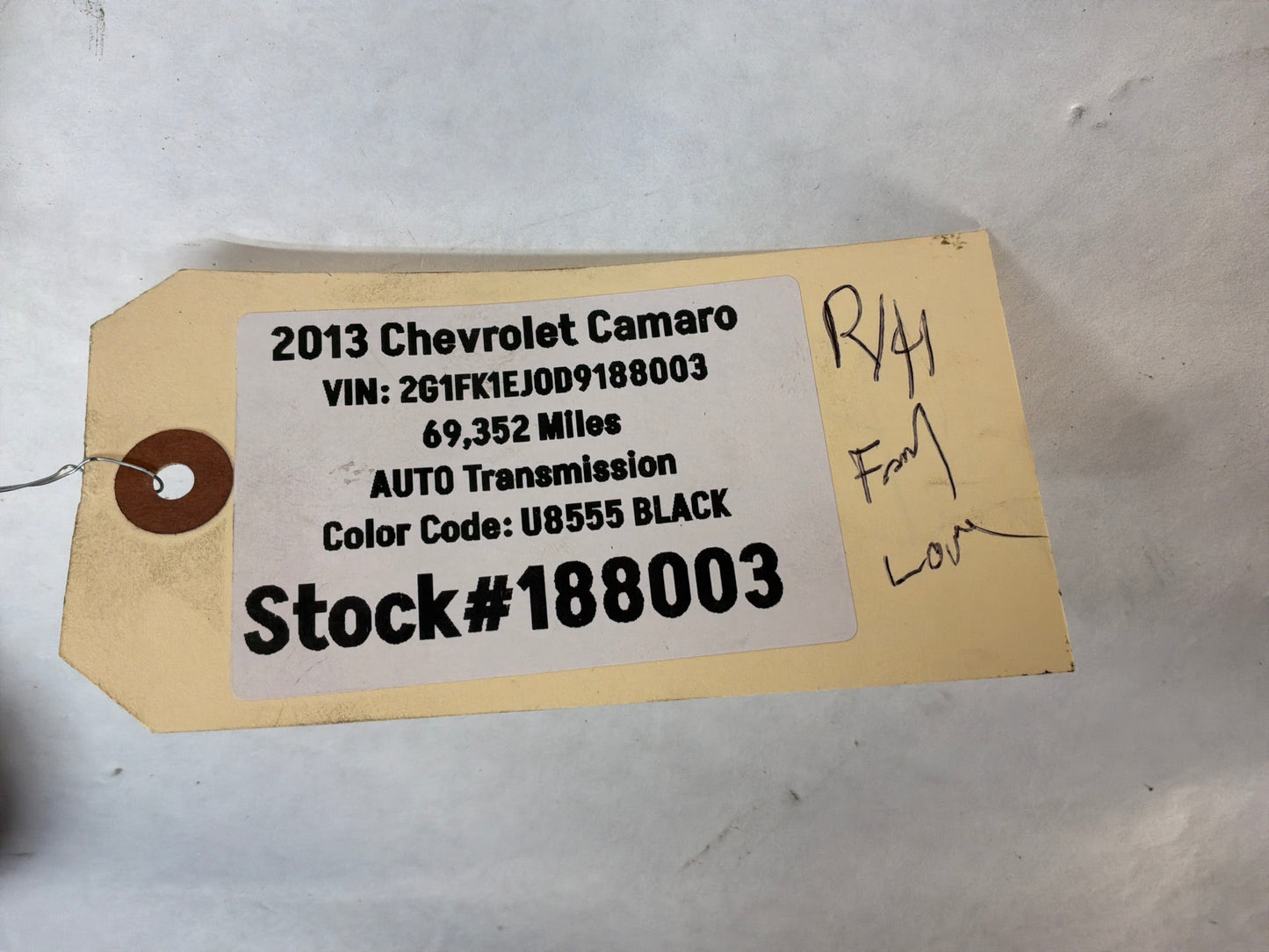 2013 Chevy Camaro SS RH Passenger Front Suspension Rear Lower Control Arm OEM