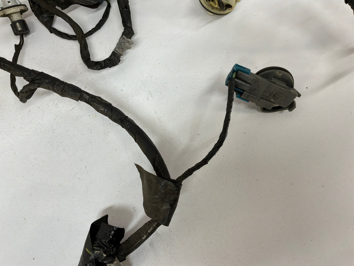 2002 Chevy Corvette Convertible Rear Bumper Tail Light Lamp Wire Wiring Harness OEM