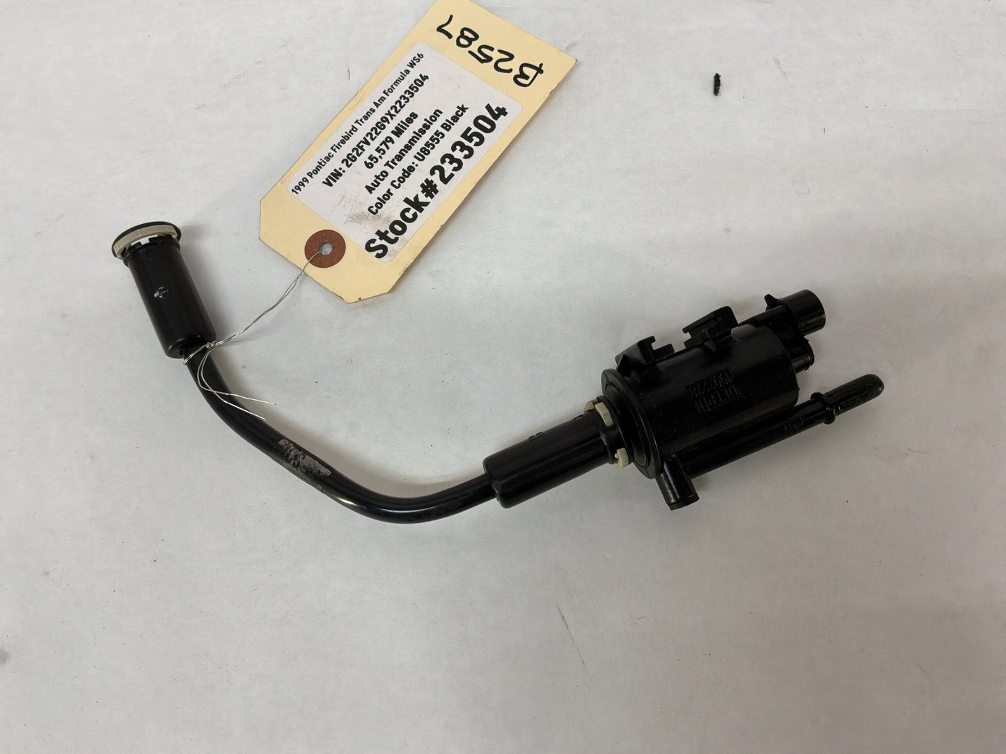 1999 Pontiac Firebird Trans Am Formula WS6 Evap Purge Solenoid Valve Hose Tube  OEM