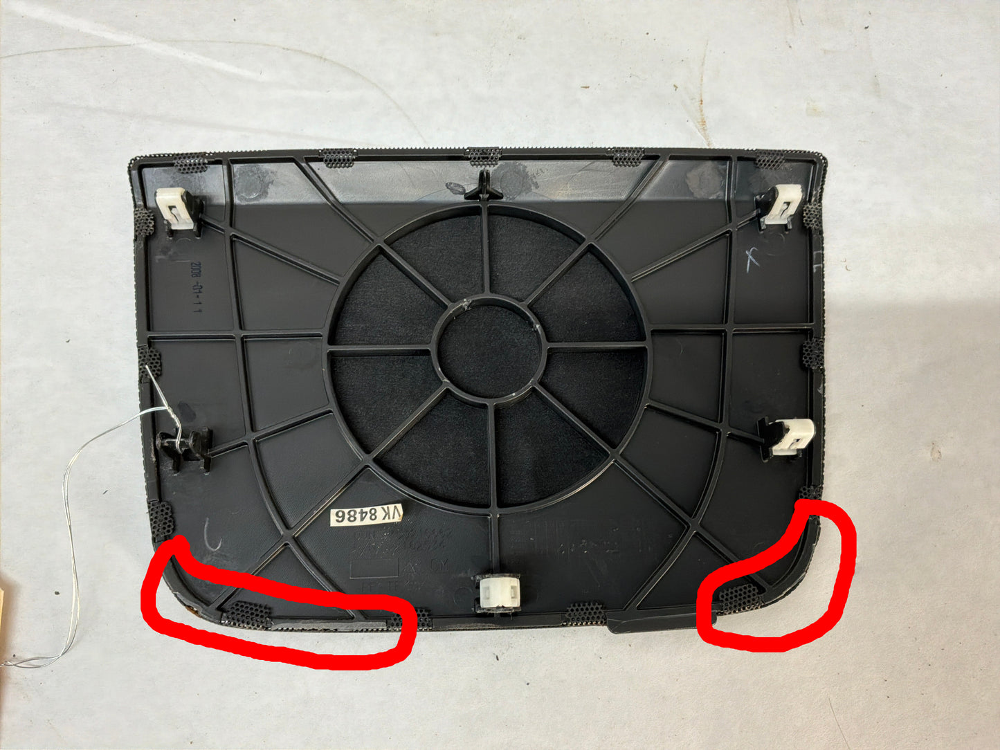 Speaker cover - Day's Parts Yard