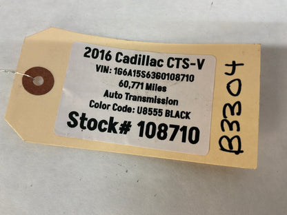 2016 Cadillac CTS-V Fuel Tank Pump Hose Line OEM