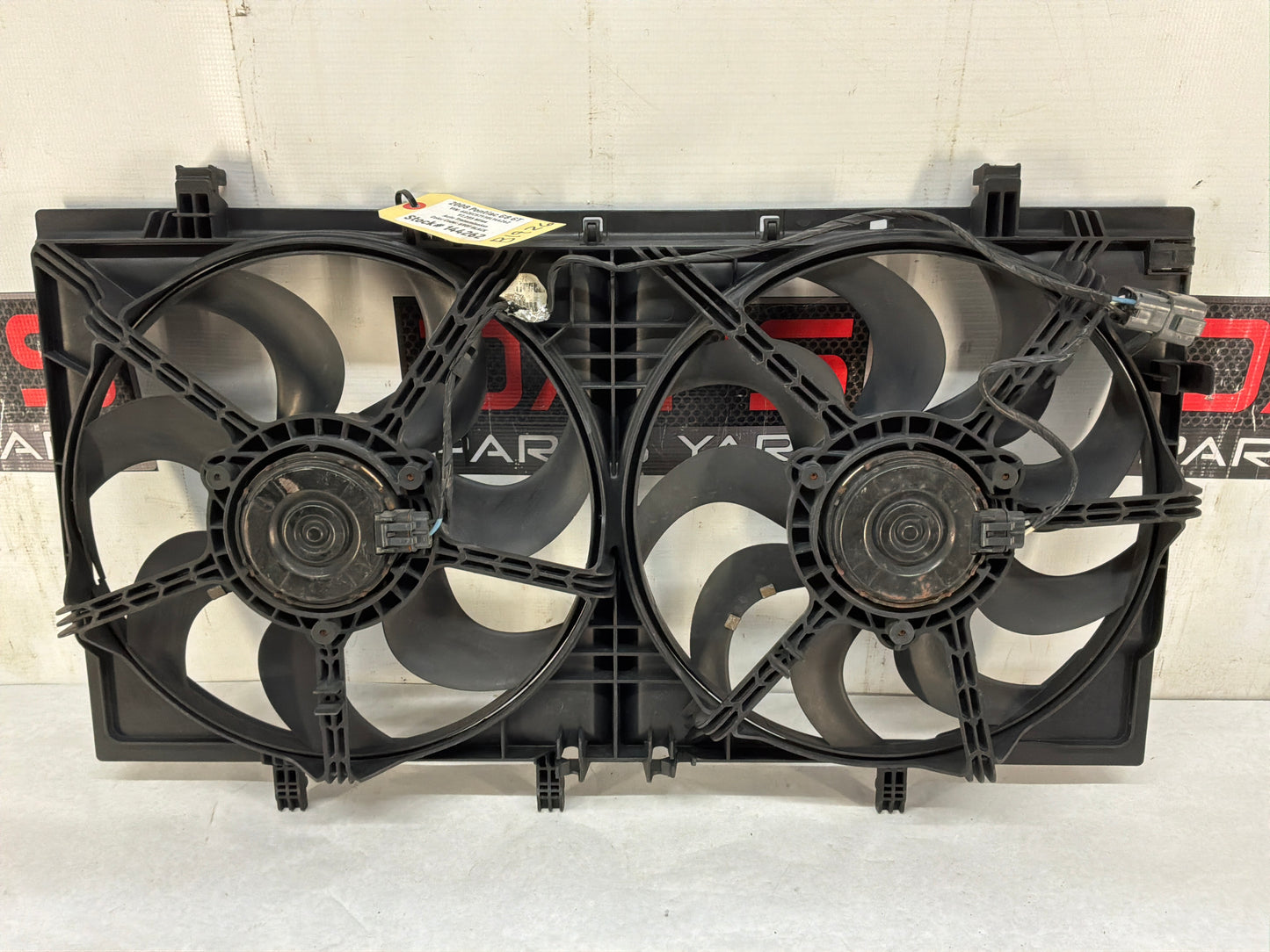 2008 Pontiac G8 GT Dual Radiator Electric Coolant Cooling Fans Assembly OEM
