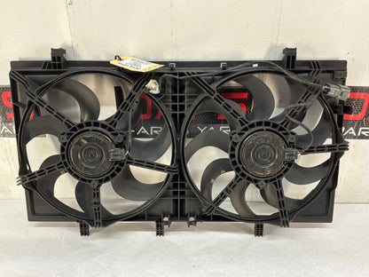 2008 Pontiac G8 GT Dual Radiator Electric Coolant Cooling Fans Assembly OEM