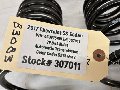 2017 Chevy SS Sedan Eibach Lowering Rear Coil Springs