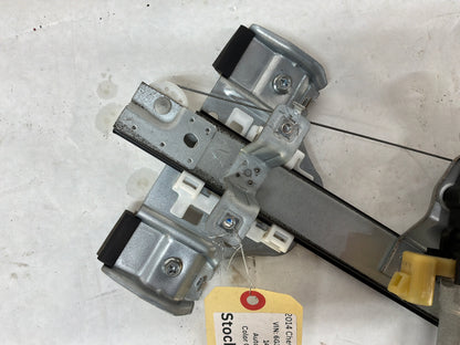 2014 Chevy Caprice PPV LH Driver Rear Window Regulator w/ Motor OEM