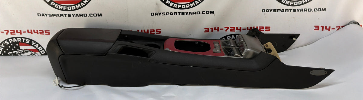 2013 Chevy Camaro ZL1 Center Console Arm Rest w/ Auxiliary Gauges OEM