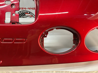 2002 Chevy C5 Corvette Rear Bumper Cover Red OEM