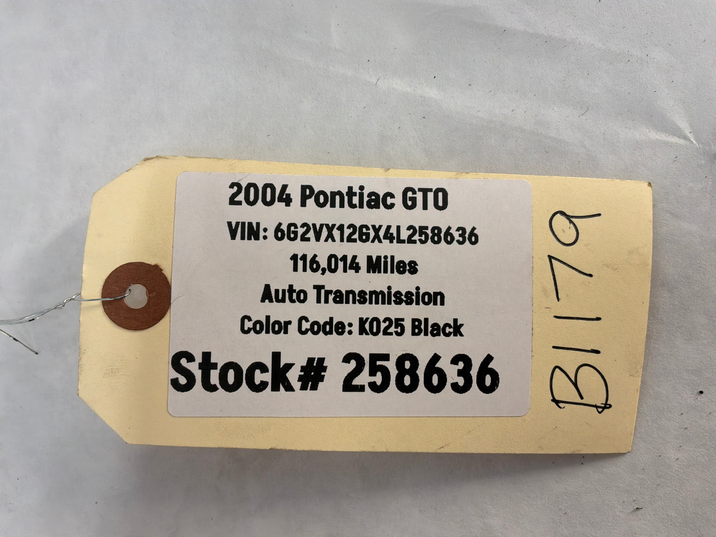 2004 Pontiac GTO Windshield Wiper Cowl Panel Molding 3pc OEM