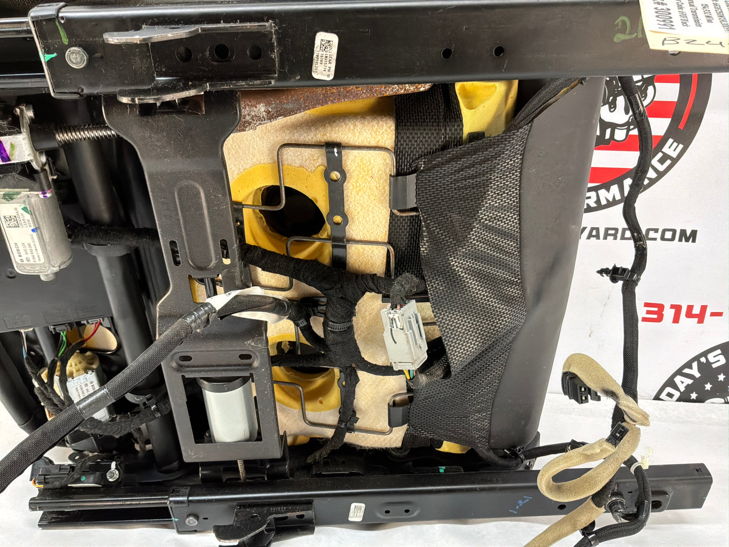 2017 Chevy SS Sedan LH Driver Front Lower Seat w/ Motor Assembly OEM