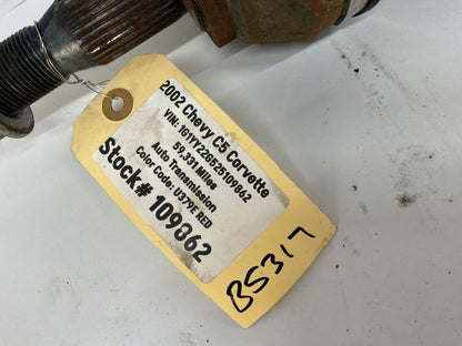 2002 Chevy C5 Corvette RH Passenger CV Axle Half Shaft OEM