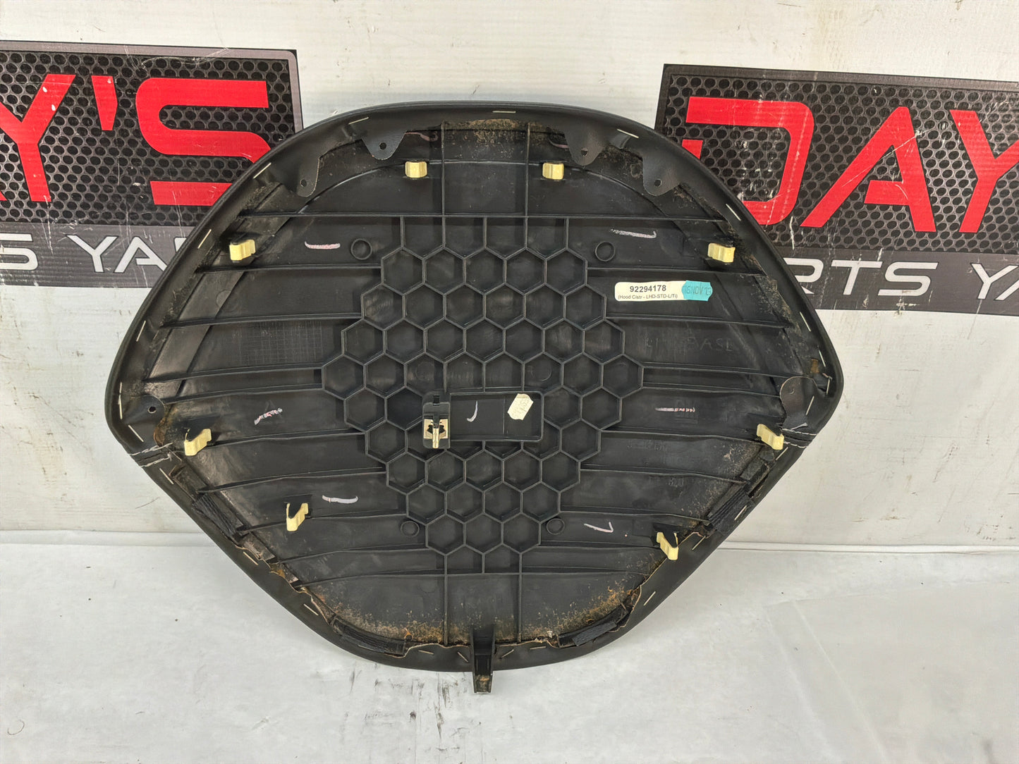 Hood cover - Day's Parts Yard