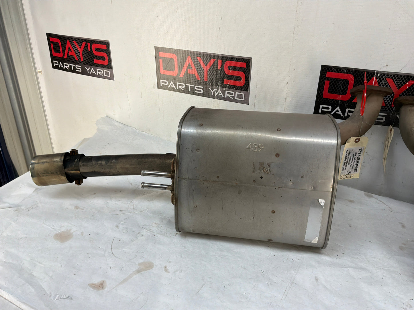 2016 Chevy Caprice PPV Factory OEM Axle Back Exhaust Mufflers Set