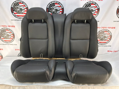2005 Pontiac GTO Black Leather Front and Rear Seats Set OEM