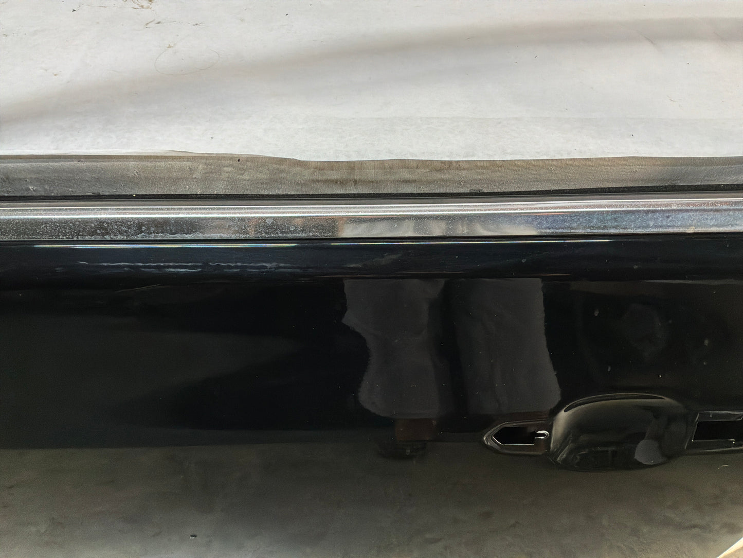 2016 Cadillac CTS-V LH Driver Front Exterior Door Black OEM
