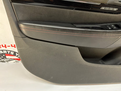 2017 Chevy SS Sedan LH Driver Front Interior Door Panel Trim OEM