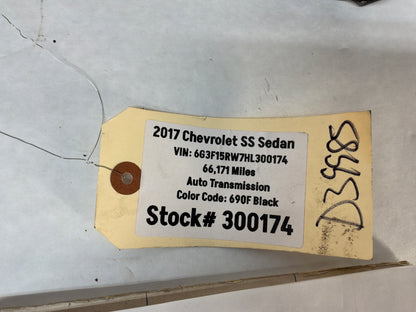 2017 Chevy SS Sedan RH & LH Rear Head Lamp Ride Height Suspension Sensor Set OEM
