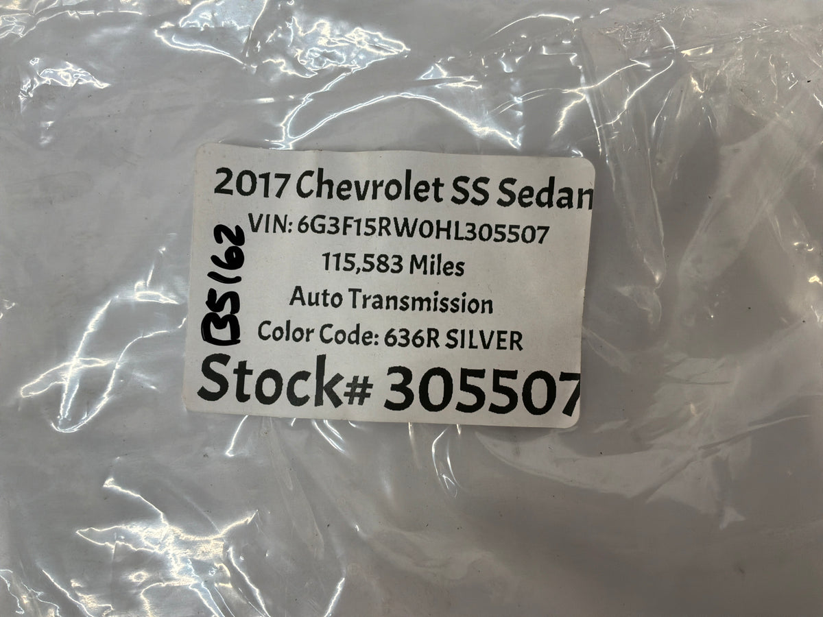 2017 Chevy SS Sedan O2 Oxygen Sensor Extension Wire Harnesses  OEM