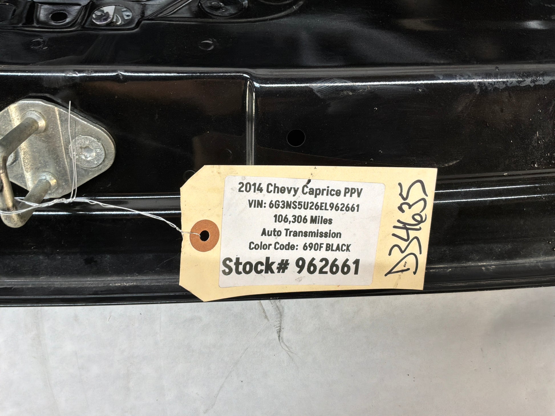 Trunk deck lid - Day's Parts Yard