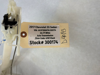 2017 Chevy SS Sedan Fuel Gas Tank Level Sending Unit Assembly OEM