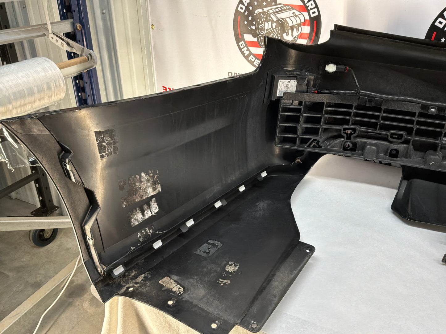 2016 Cadillac CTS-V Complete Rear Bumper Black OEM