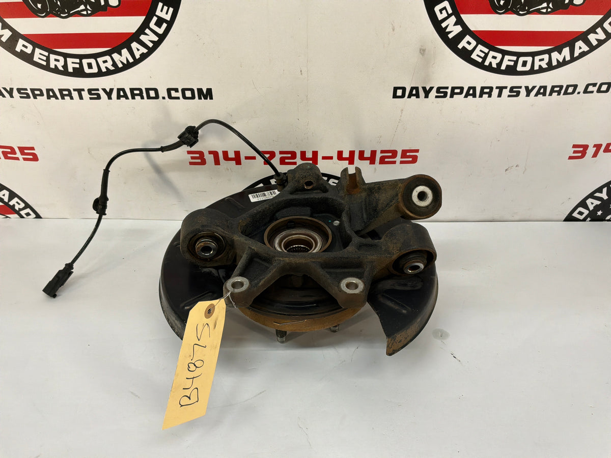 2014 Chevy SS Sedan LH Driver Rear Suspension Spindle Knuckle Hub Assembly OEM