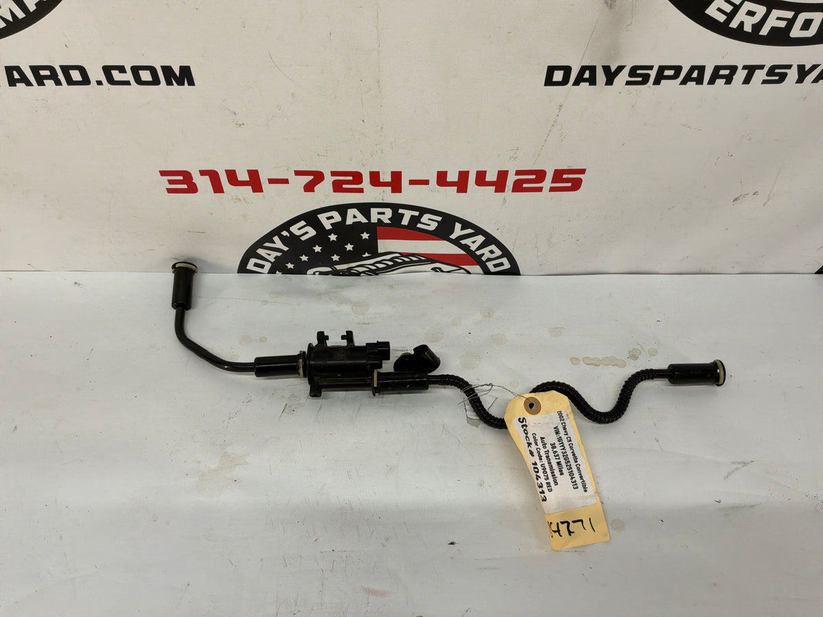 2002 Chevy Corvette Convertible  Intake EVAP Vapor Canister Purge Solenoid Valve Liner Hose Tube OEM