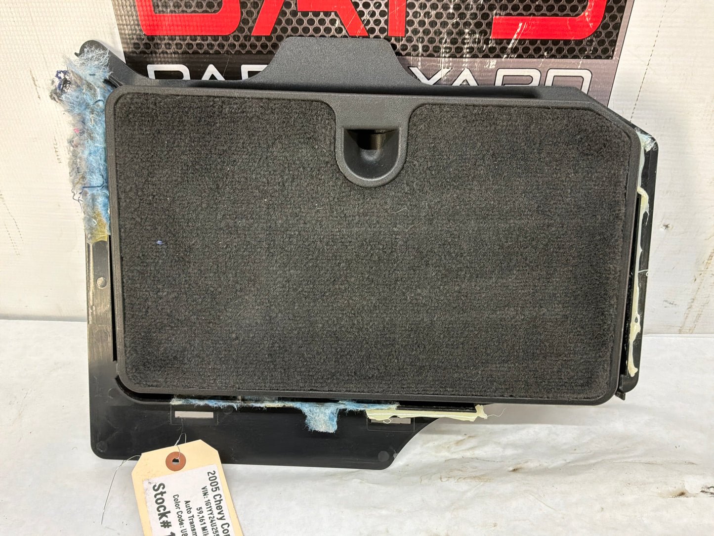 2005 Chevy C6 Corvette Rear Cargo LH Driver Trunk Storage Compartment Lid Door OEM - Day's Parts Yard