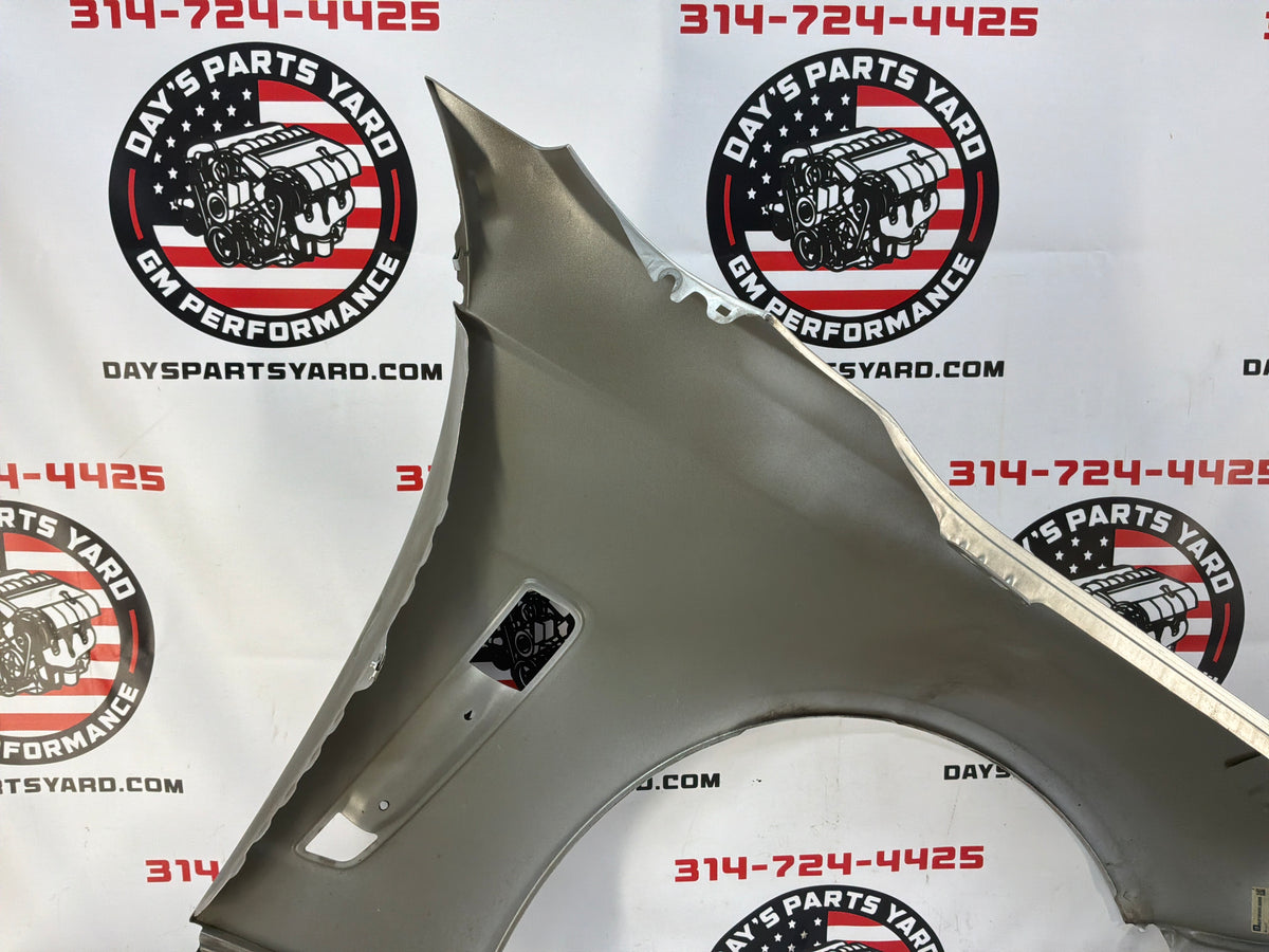 2014 Chevy SS Sedan LH Driver Front Fender Silver OEM