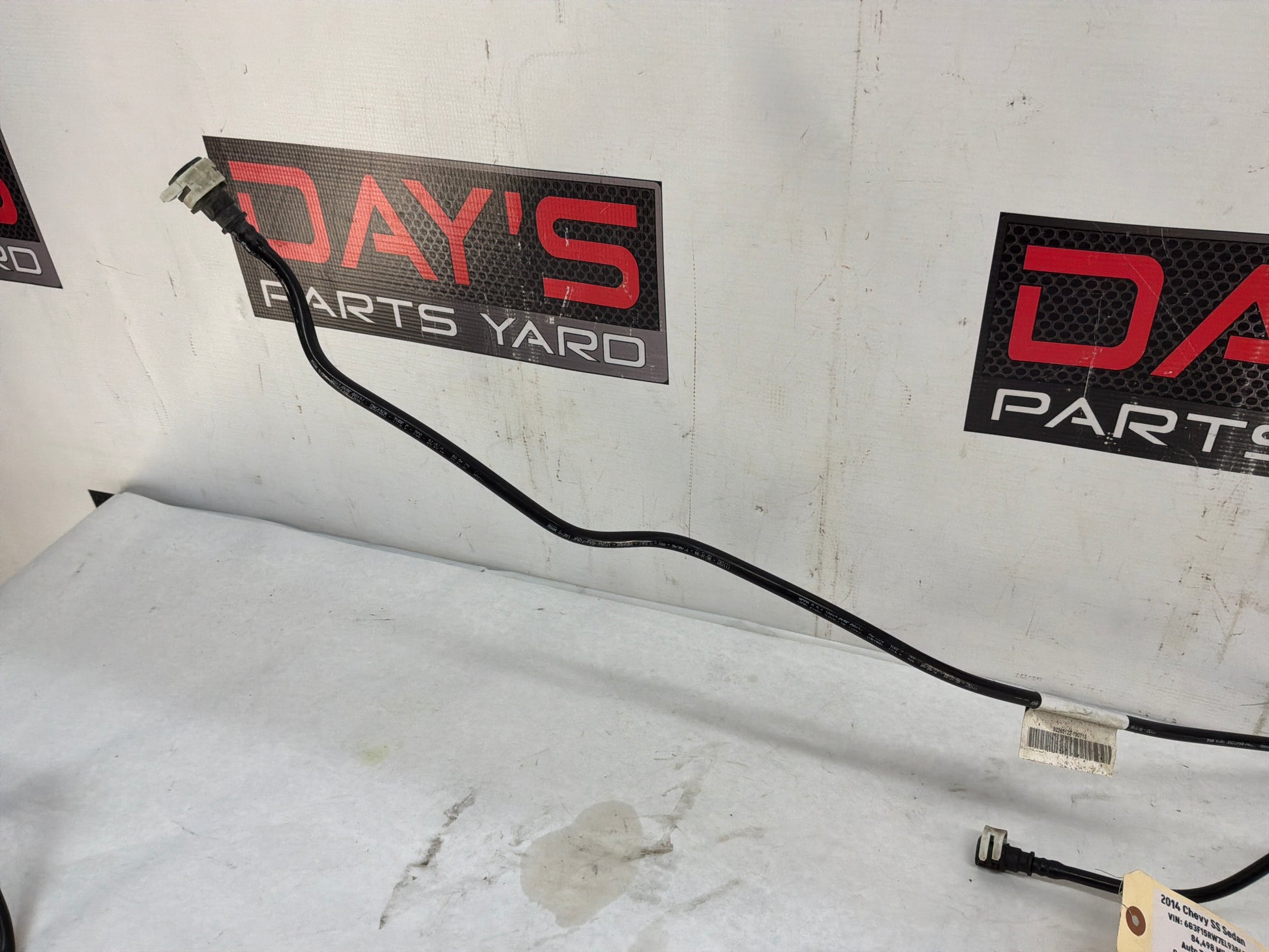 2014 Chevy SS Sedan Fuel Gas Tank Wire Wiring Harness Evap Lines Hoses Tubes OEM - Day's Parts Yard