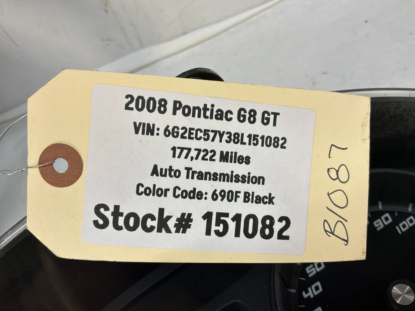 2008 Pontiac G8 GT Gauge Cluster Speedometer Instrument Panel OEM