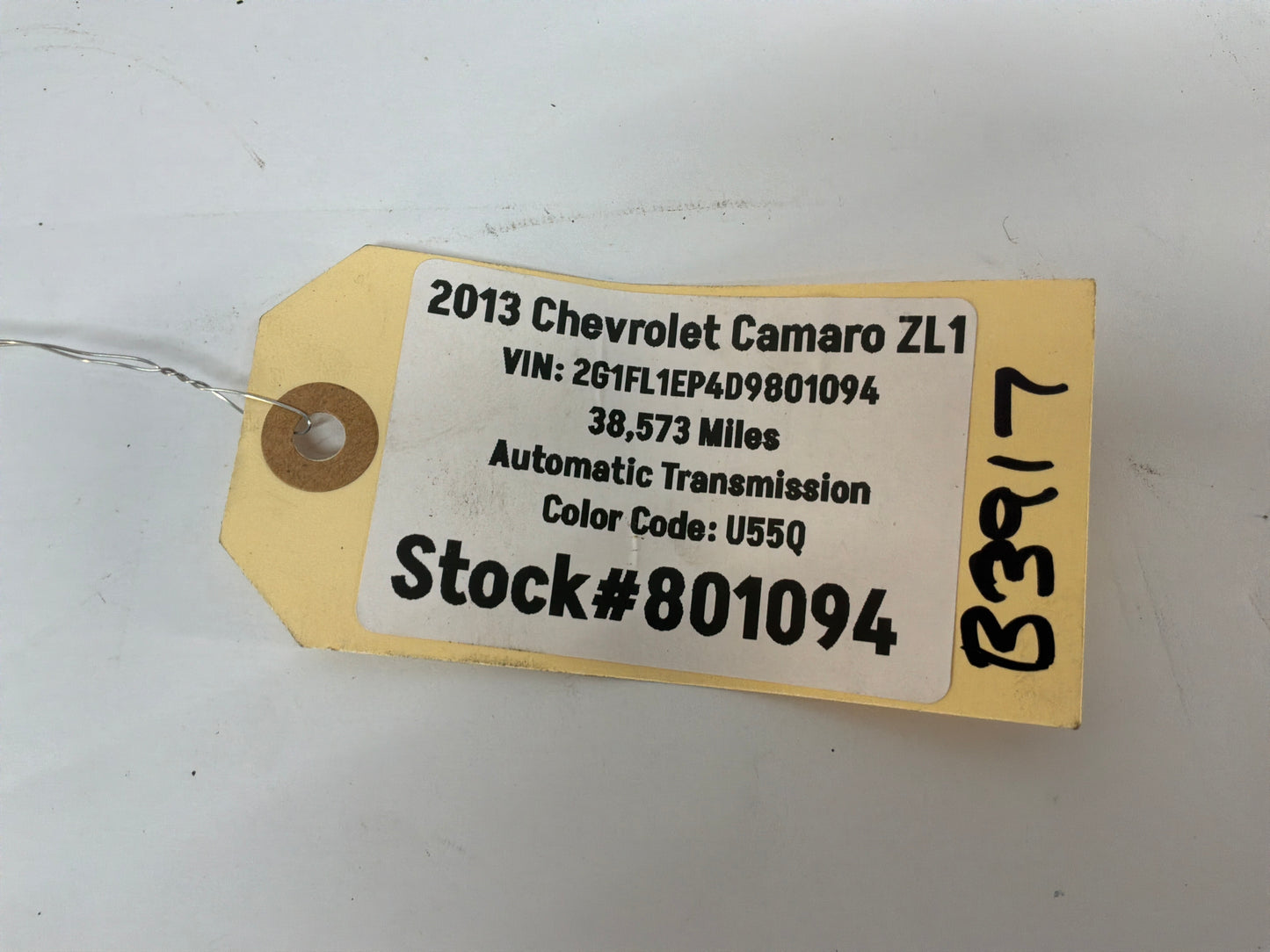 2013 Chevy Camaro ZL1 RH Passenger Daytime Running Light OEM