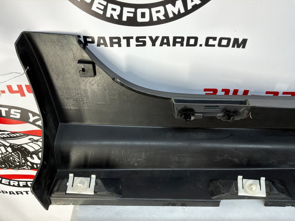 2017 Chevy SS Sedan LH Driver Rocker Molding Side Skirt Panel Trim Gray OEM
